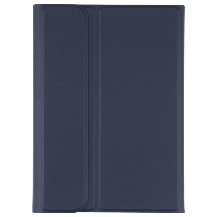 A06 Detachable Lambskin Texture Ultra-thin TPU Bluetooth Keyboard Leather Tablet Case with Stand For iPad mini 6 (Blue) - For iPad mini by buy2fix | Online Shopping UK | buy2fix