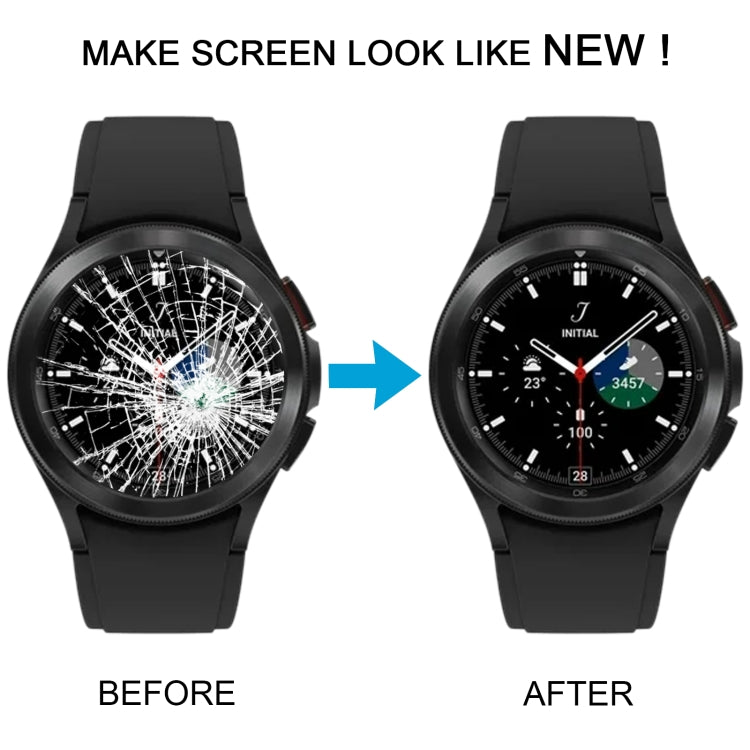 Original LCD Screen Digitizer Full Assembly with Frame for Samsung Galaxy Watch4 Classic 46mm SM-R890/R895 (Silver) - For Samsung by buy2fix | Online Shopping UK | buy2fix