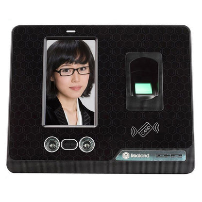 Realand G505 4.3 inch Color TFT Touch Screen Face Fingerprint WiFi Remote Time Attendance Machine - Attendance System by Realand | Online Shopping UK | buy2fix