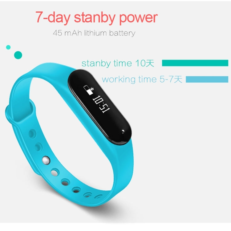 CHIGU C6 0.69 inch OLED Display Bluetooth Smart Bracelet, Support Heart Rate Monitor / Pedometer / Calls Remind / Sleep Monitor / Sedentary Reminder / Alarm / Anti-lost, Compatible with Android and iOS Phones - Smart Wear by buy2fix | Online Shopping UK | buy2fix