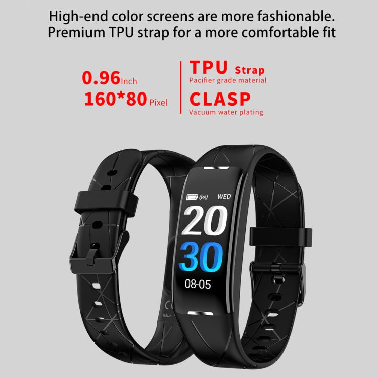 Z21 Plus 0.96 inch TFT LCD Color Screen Smart Bracelet IP68 Waterproof, Support Call Reminder/ Heart Rate Monitoring / Sleep Monitoring/ Multiple Sport Mode (Red) - Smart Wear by buy2fix | Online Shopping UK | buy2fix