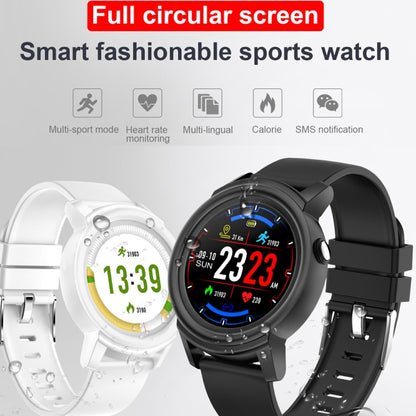 DK02 1.3 inches IPS Color Screen Smart Bracelet IP67 Waterproof, Support Call Reminder /Heart Rate Monitoring /Sleep Monitoring / Sedentary Reminder(White) - Smart Wear by buy2fix | Online Shopping UK | buy2fix