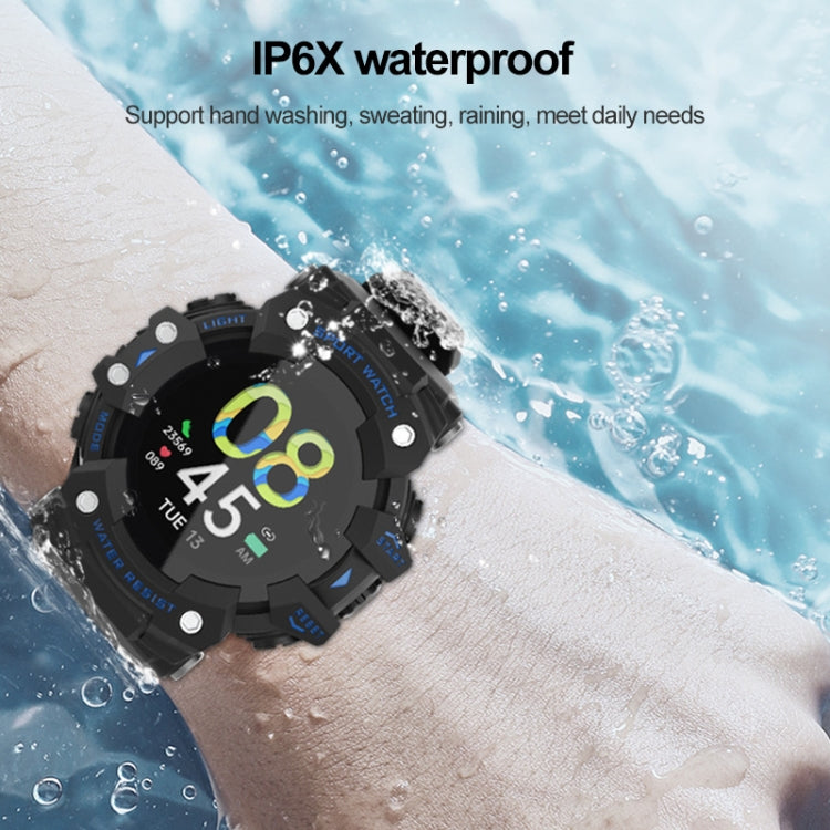 LC11 1.28 inch TFT Screen Outdoor Sports Smart Watch, IP68 Waterproof Support Heart Rate & Blood Pressure Monitoring (Blue) - Smart Wear by buy2fix | Online Shopping UK | buy2fix