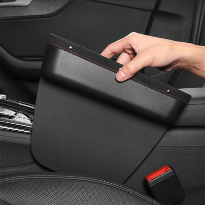 Multifunctional Car Gap Storage Box Car Seat Slit Storage Bag, Style: Co-driving (Brown) - Stowing Tidying by buy2fix | Online Shopping UK | buy2fix