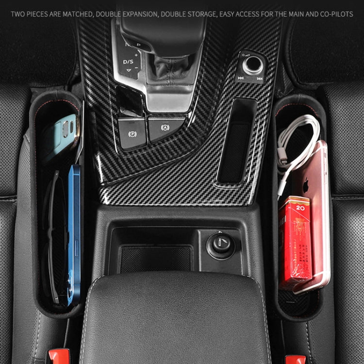 Multifunctional Car Gap Storage Box Car Seat Slit Storage Bag, Style: Co-driving (Black) - Stowing Tidying by buy2fix | Online Shopping UK | buy2fix