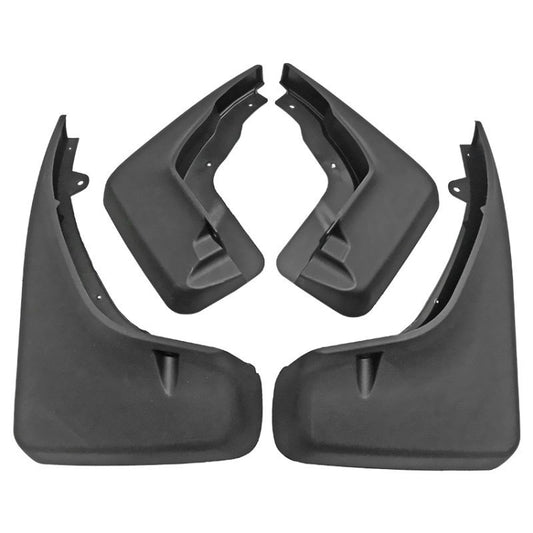 For Land Rover Freelander 2 LR2 2007-2019 4pcs/Set Car Auto Soft Plastic Splash Flaps Fender Guard - Mudguards by buy2fix | Online Shopping UK | buy2fix