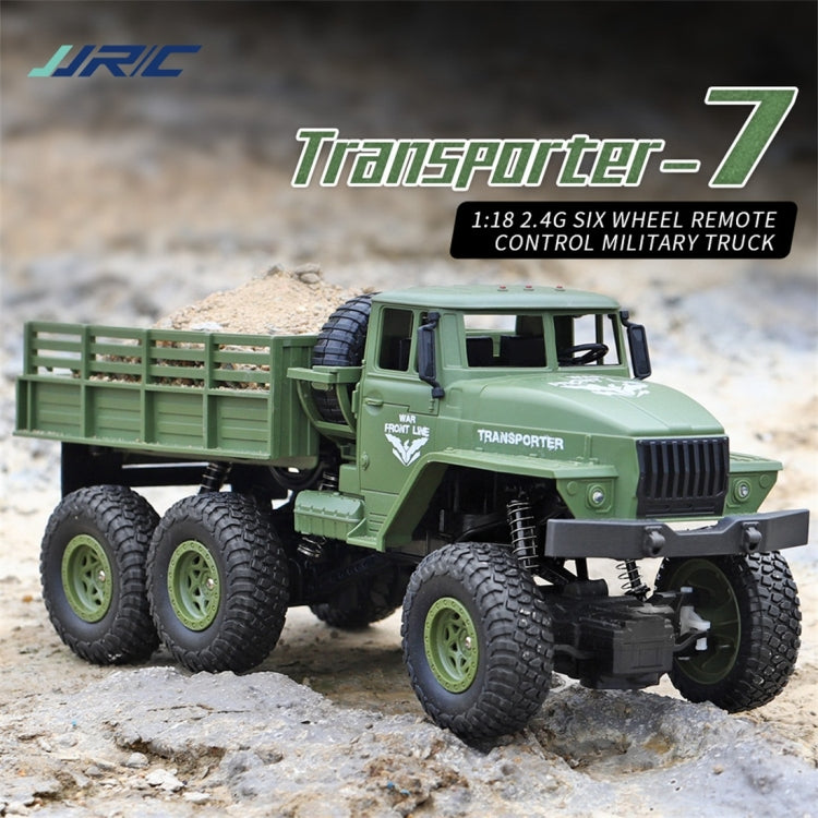 JJR/C 1:18 2.4Ghz 4 Channel Remote Control Dongfeng 7 Six-wheeled Armor Truck Vehicle Toy(Green) - RC Cars by JJR/C | Online Shopping UK | buy2fix