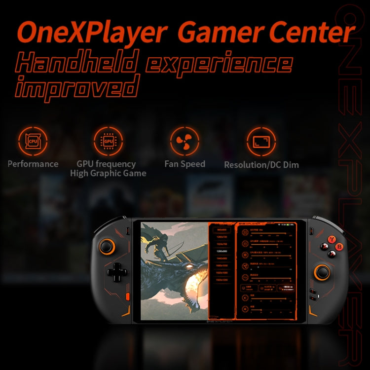 OneXPlayer 2 Game Console, 8.4 inch 32GB+2TB Windows 11, AMD Ryzen 7 CPU(Black) - Pocket Console by ONE-NETBOOK | Online Shopping UK | buy2fix