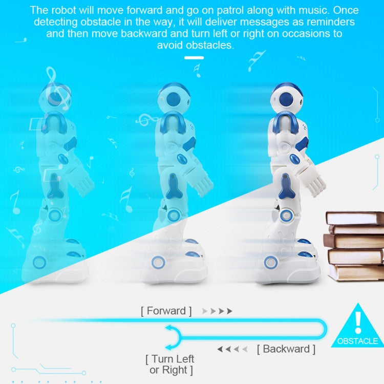 JJR/C R2 CADY WIDA RC Robot Gesture Sensor Dancing Intelligent Program Toy Gift for Children Kids Entertainment with Remote Control(Blue) - RC Robots by JJR/C | Online Shopping UK | buy2fix