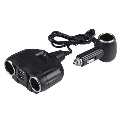 Olesson 2.1A / 1A Dual-USB Ports Car Cigarette Lighter Socket Car Charger - Cigar Socket by buy2fix | Online Shopping UK | buy2fix