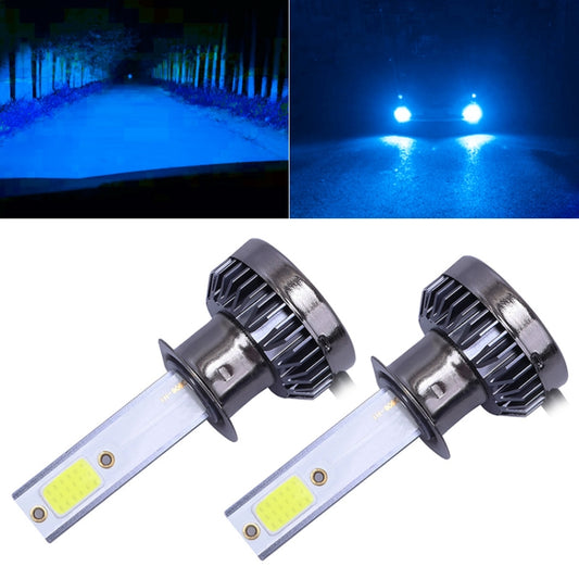 2 PCS H1 DC9-36V / 36W / 8000K / 6000LM IP68 Car / Motorcycle Mini COB LED Headlight Lamps / Fog Light(Ice Blue Light) - LED Headlamps by buy2fix | Online Shopping UK | buy2fix