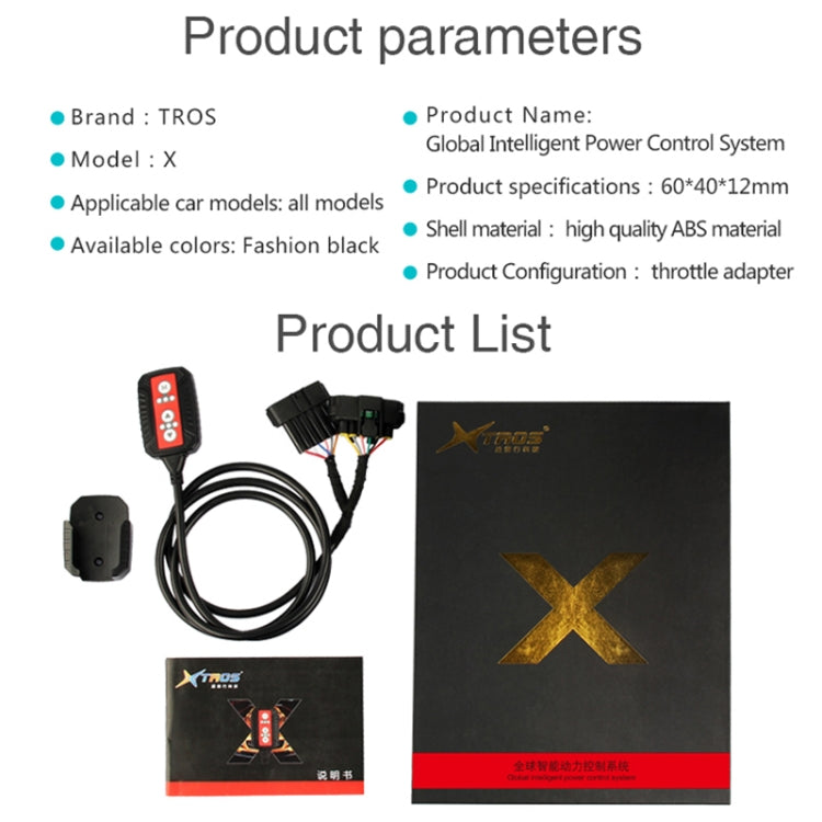 TROS X Global Intelligent Power Control System for Porsche Carrera (991) 2011-2019, with Anti-theft / Learning Function - Car Modification by TROS | Online Shopping UK | buy2fix