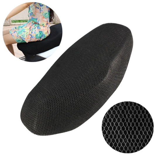 Motorcycle Breathable Sunscreen Double Layer 3D Honeycomb Small Hole Polyester Cushion Mesh, Size: XXL, Length: 92cm; Width: 55cm - Seat Covers by buy2fix | Online Shopping UK | buy2fix