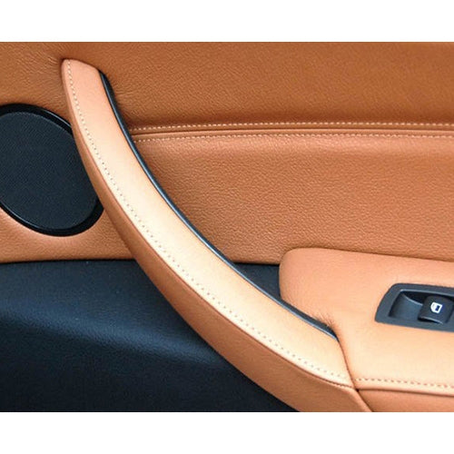 Car Interior Right Handle Inner Door Armrest Panel Pull 51416969402 for BMW X5 / X6, Left Drive(Brown) - In Car by buy2fix | Online Shopping UK | buy2fix