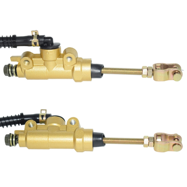 Motorcycles Rear Brake Master Cylinder Pump for Honda Sportrax 400 TRX400EX 1999-2008 (Gold) - In Car by buy2fix | Online Shopping UK | buy2fix