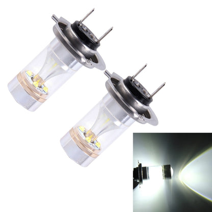 2 PCS H7 30W 350 LM 6000K White Light CREE 6 LED Car Fog Light Bulb, DC 12V - Fog / Driving Lights by buy2fix | Online Shopping UK | buy2fix