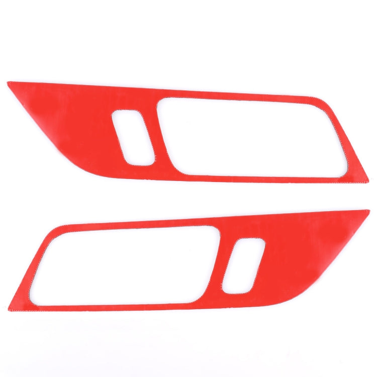 2 PCS Car Door Handle Decorative Sticker for Ford Mustang - Car Interior Mouldings by buy2fix | Online Shopping UK | buy2fix