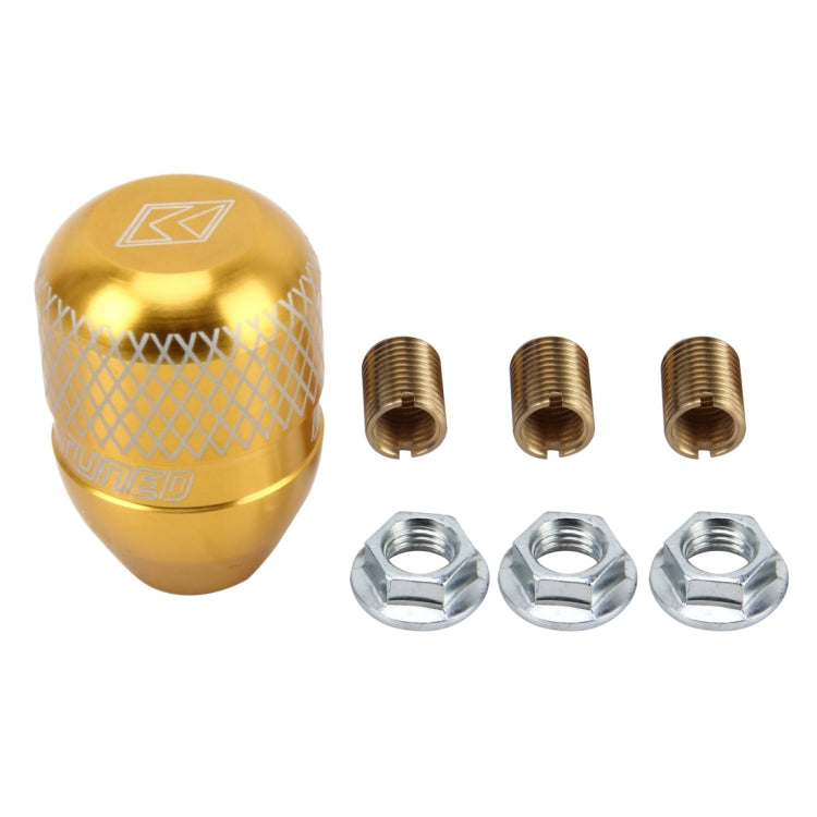 Universal Car Gear Shift Knob Modified Car Gear Shift Knob Auto Transmission Shift Lever Knob Gear Knobs(Gold) - Shift Knob by buy2fix | Online Shopping UK | buy2fix