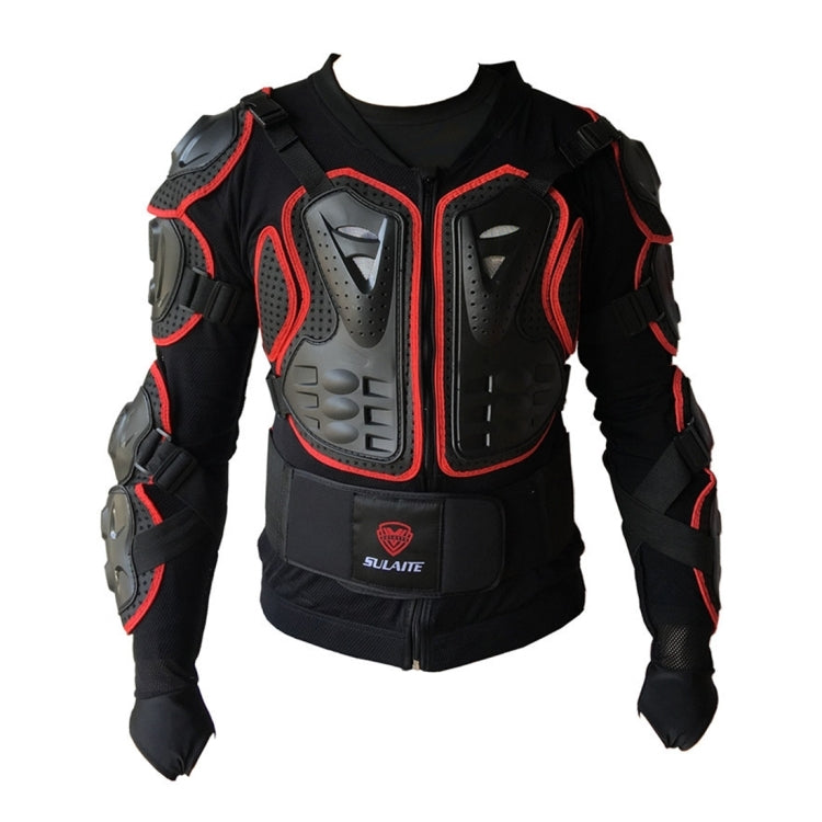 SULAITE BA-03 SUV Motorbike Bicycle Outdoor Sports Armor Protective Jacket, Size: XL(Red) - Protective Gear by SULAITE | Online Shopping UK | buy2fix