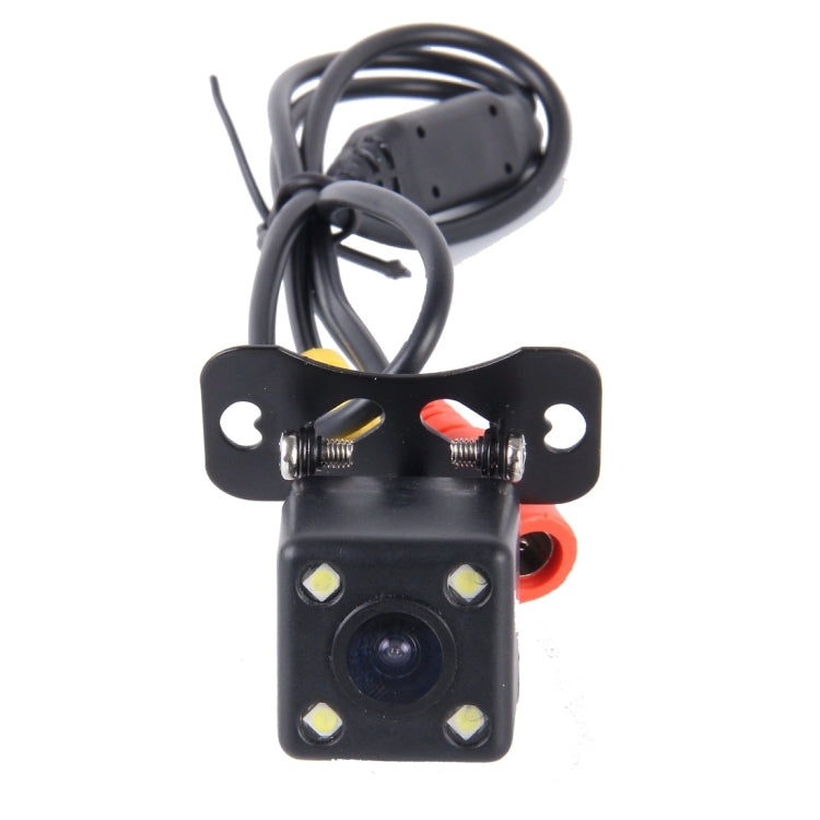 720×540 Effective Pixel PAL 50HZ / NTSC 60HZ CMOS II Waterproof Universal Car Rear View Backup Camera With 4 LED Lamp, DC 12V, Wire Length: 4m - In Car by buy2fix | Online Shopping UK | buy2fix