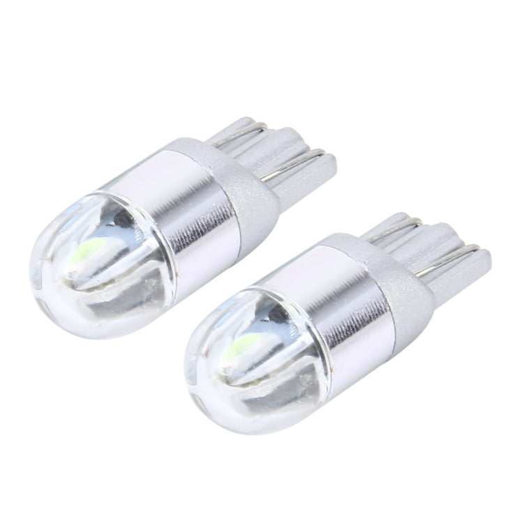 2 PCS T10 2W 2 SMD-3030 LED Car Clearance Lights Lamp, DC 12V (Ice Blue Light) - Clearance Lights by buy2fix | Online Shopping UK | buy2fix