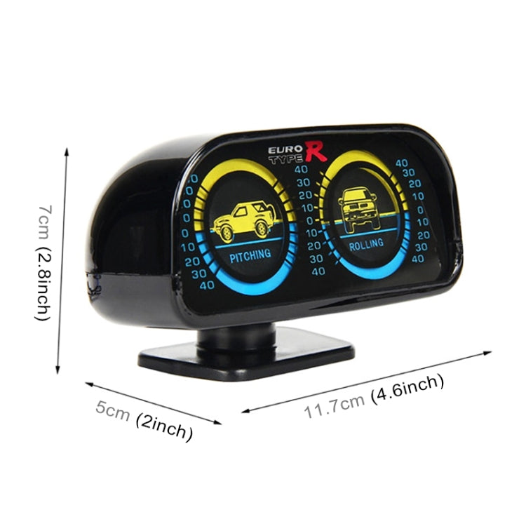 TR-9601 Adjustable Slope Meter Slopemeter Finder Tool Car Vehicle Inclinometer Gauge(Black) - In Car by buy2fix | Online Shopping UK | buy2fix