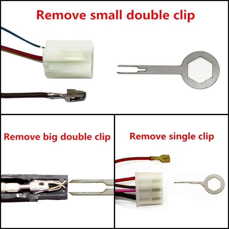 18 PCS Auto Car Plug Circuit Board Wire Harness Terminal Extraction Pick Connector Crimp Pin Back Needle Remove Tool - In Car by buy2fix | Online Shopping UK | buy2fix