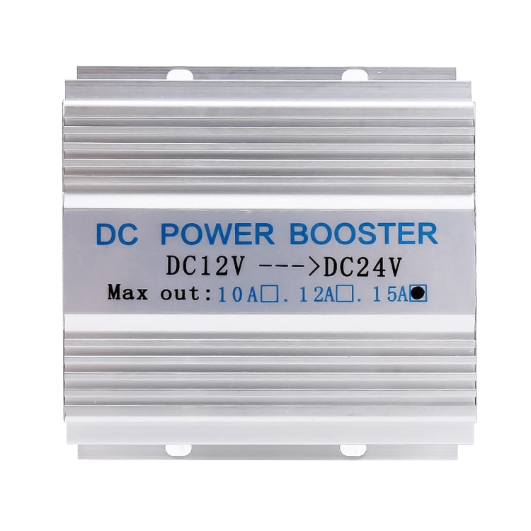 15A 360W DC 12V to 24V Car DC-DC Power Booster Transformer Converter - In Car by buy2fix | Online Shopping UK | buy2fix