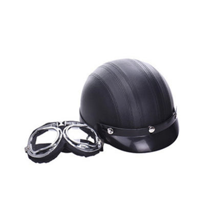 Winter Season Motorcycle Breathable Safty Helmet(Black) - Helmets by buy2fix | Online Shopping UK | buy2fix