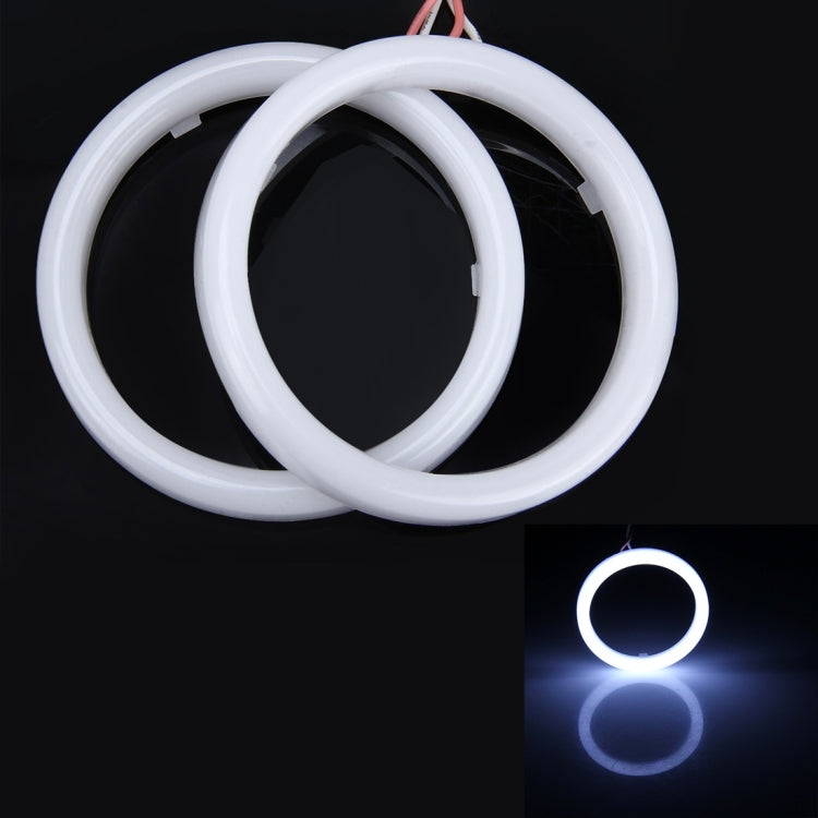 2 PCS 2.5inch Car Angel Eyes Light, DC 12V(White Light) - In Car by buy2fix | Online Shopping UK | buy2fix