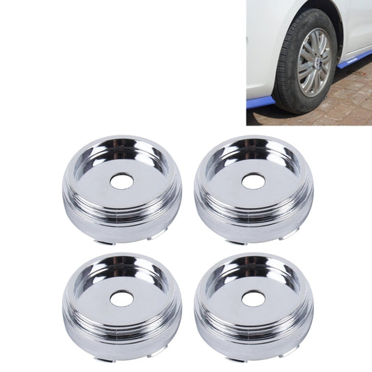 4 PCS Metal Car Styling Accessories Car Emblem Badge Sticker Wheel Hub Caps Centre Cover - In Car by buy2fix | Online Shopping UK | buy2fix