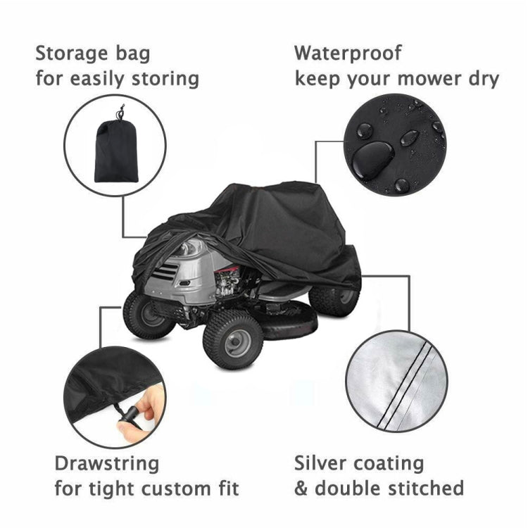 210D Oxford Cloth Waterproof Sunscreen Scooter Tractor Car Cover, Size: S - Raincoat by buy2fix | Online Shopping UK | buy2fix