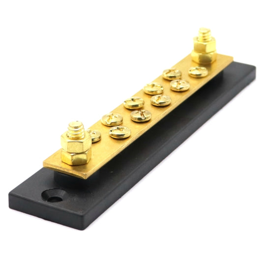 10 Way 10P Power Distribution Large Current Bus Bar 10-bit Distribution Box for Car / RV / Boat - In Car by buy2fix | Online Shopping UK | buy2fix