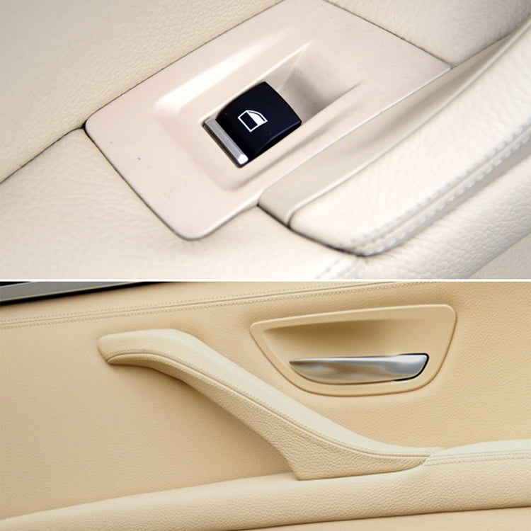 Car Imported Version Inside Doors Handle Pull Trim Cover 5141 7225 873 for BMW F10 F18, Left Driving (Dark Coffee) - In Car by buy2fix | Online Shopping UK | buy2fix