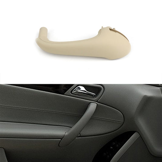 Car Rear Left Inside Doors Handle Pull Trim Cover for Mercedes-Benz C-class W203 -2007, Left Driving (Beige) - In Car by buy2fix | Online Shopping UK | buy2fix