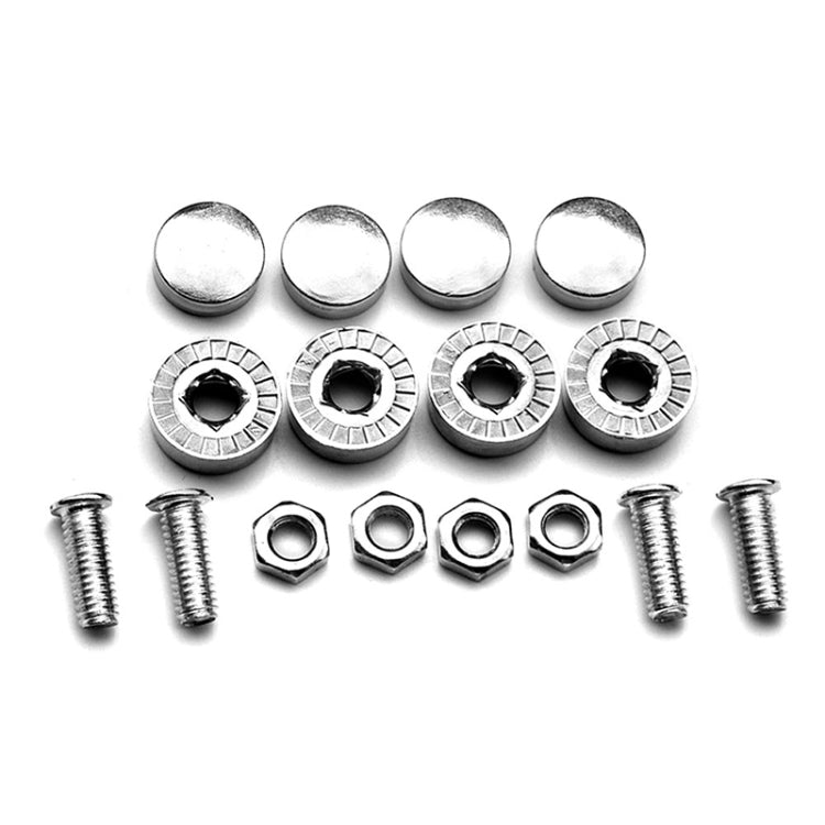 10 Sets Anti-theft Screws Car License Plate Bolts Frame Screws - In Car by buy2fix | Online Shopping UK | buy2fix