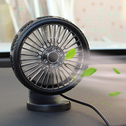 F203B Portable Car Air Outlet Sucker Electric Cooling Fan with Aromatherapy - Heating & Fans by buy2fix | Online Shopping UK | buy2fix