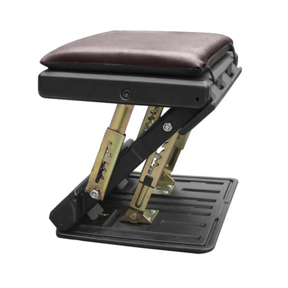 R-3600 Car Adjustable Footrest Ottomans Ergonomic Footstool (Brown) - Car Anti-Slip Mats by buy2fix | Online Shopping UK | buy2fix