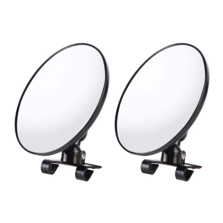 2 PCS Car Large Size Rearview Mirror Blind Spot Side Assistant Mirror (Black) -  by buy2fix | Online Shopping UK | buy2fix