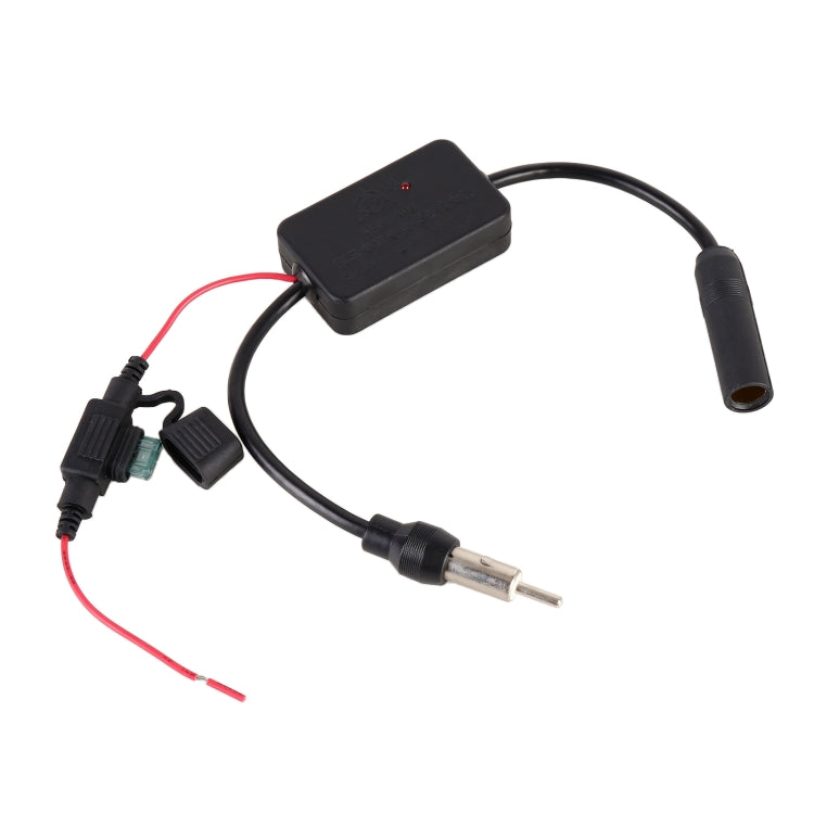 Universal 12V Radio FM Antenna Signal Amplifier Booster -  by buy2fix | Online Shopping UK | buy2fix