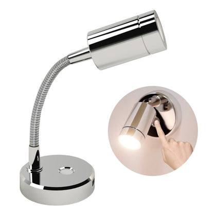 130mm RV 10-30V Multi-functional Reading Light with Touch Switch, Style: Hose -  by buy2fix | Online Shopping UK | buy2fix