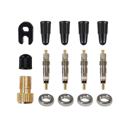 3 Sets (15 in 1) French Valve Core Adapter Set - Outdoor & Sports by buy2fix | Online Shopping UK | buy2fix