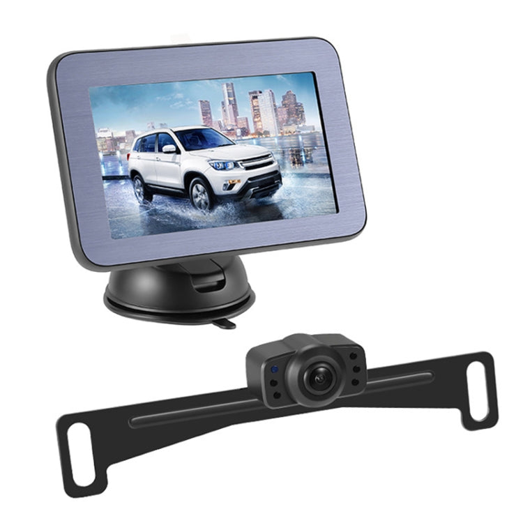 PZ510-W 5 inch Car Wireless Reversing Video Style 1 - In Car by buy2fix | Online Shopping UK | buy2fix