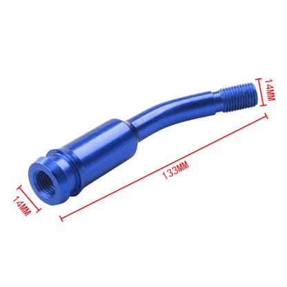 Car Modified Racing Quick Curved Gear Lever Extension Rod for Volkswagen T4 1990-2003 (Blue) - In Car by buy2fix | Online Shopping UK | buy2fix