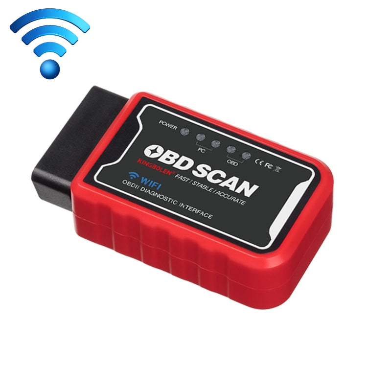 OBD II ELM327 WiFi V1.5 Car Fault Diagnostic Tool PIC25K80 Chip - In Car by buy2fix | Online Shopping UK | buy2fix