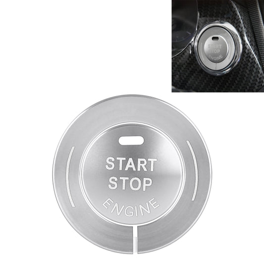 Car Engine Start Key Push Button Ring Trim Sticker for Infiniti (Silver) - In Car by buy2fix | Online Shopping UK | buy2fix