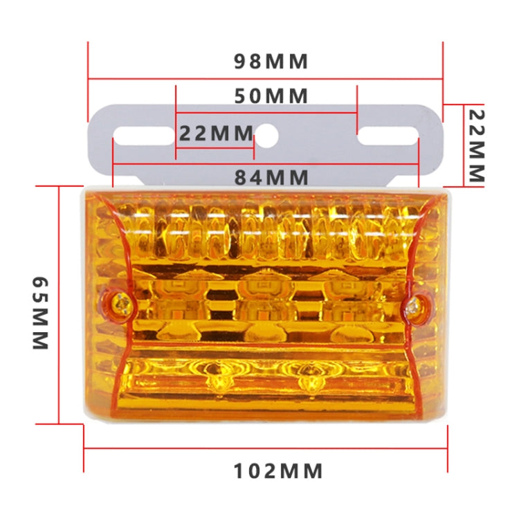 4 PCS ZS-6001 DC24V Car / Truck Side Marker Indicator Lights Bulb Lamp (Green Light) - In Car by buy2fix | Online Shopping UK | buy2fix