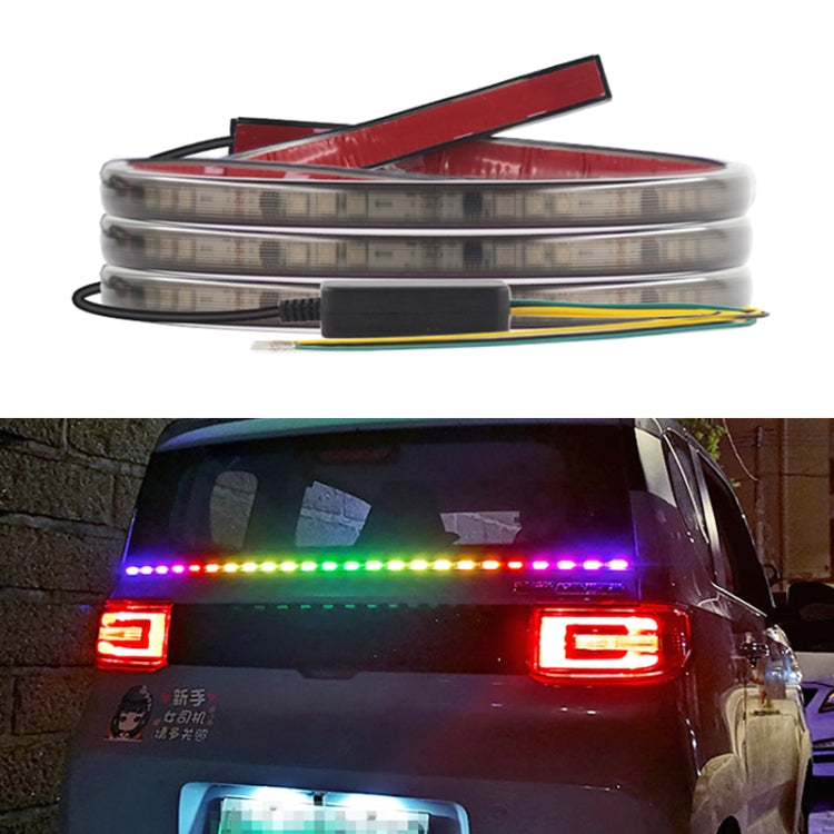 S15-150CM 150cm DC12V-24V Car Rear LED RGB Daytime Running Lights Strip Colorful Lamp - In Car by buy2fix | Online Shopping UK | buy2fix