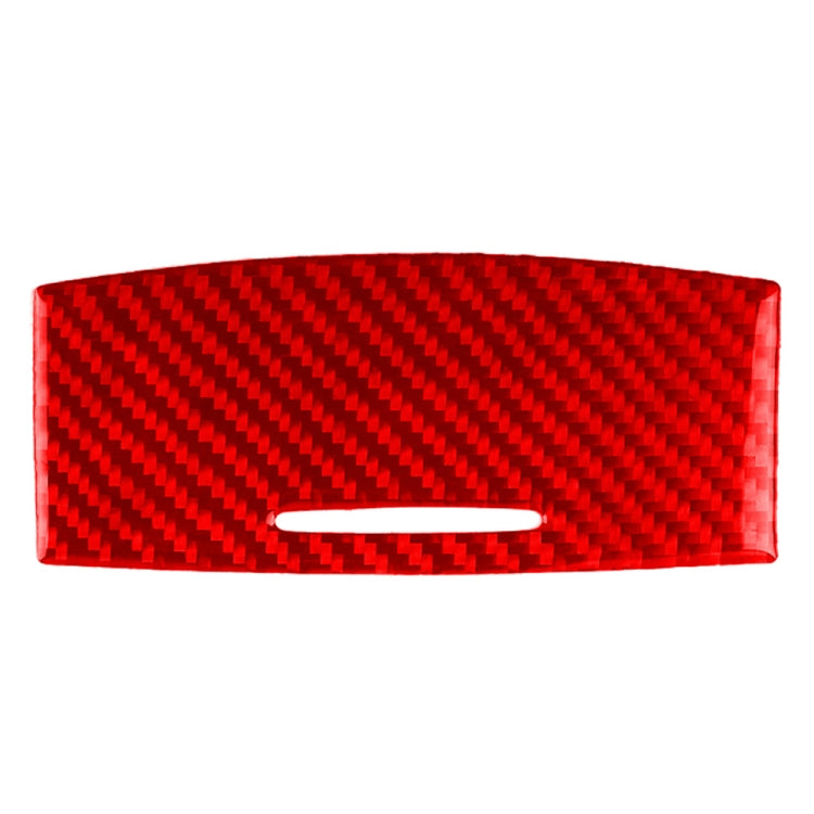 Car Carbon Fiber Gear Panel Ashtray Decorative Sticker for Infiniti Q50 2014-2020, Left and Right Drive (Red) - In Car by buy2fix | Online Shopping UK | buy2fix