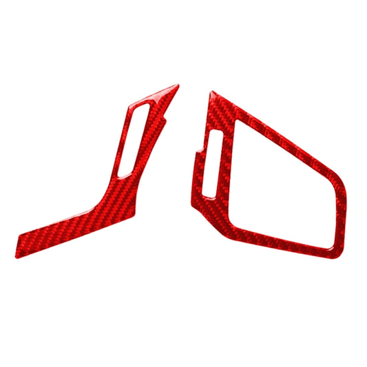 Car Carbon Fiber Left and Right Air Outlet Decorative Sticker for Honda Tenth Generation Civic 2016-2019, Left Drive (Red) - In Car by buy2fix | Online Shopping UK | buy2fix